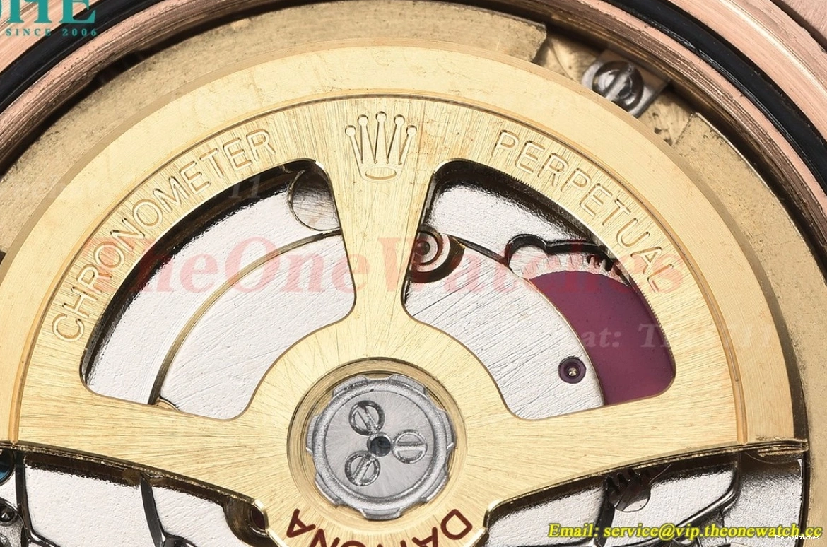 40mm GDF A3836 Brown RG RG Dial Daytona 0109